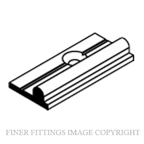 BRIO 913A ALUMINIUM BOTTOM RAIL