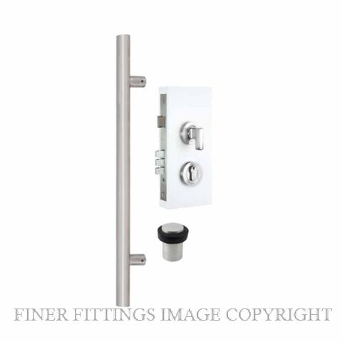 WINDSOR BRASS 1370 ROUND PULL HANDLE LOCK KIT