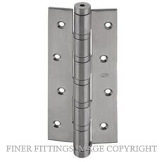 JNF IN05656 SINGLE ACTION SPRING HINGE 72x180x3MM SATIN STAINLESS