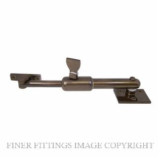 WINDSOR 5356 AB TELESCOPIC STAY - SQUARE ANTIQUE BRONZE