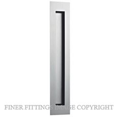 JNF IN.16.416 RECTANGULAR FLUSH HANDLE 300X55MM SATIN STAINLESS