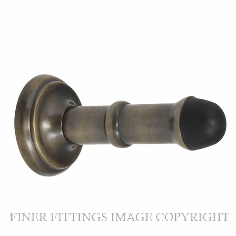 WINDSOR 5090 OR 73MM DOORSTOP CONCEALED SKIRTING FIX OIL RUBBED BRONZE