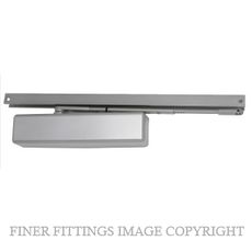 LCN 1461T SILVER TRACK ARM CLOSER SILVER GREY