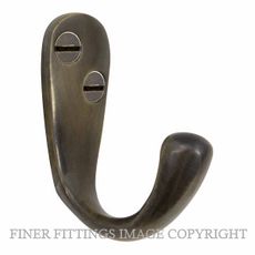 WINDSOR 5196 OR COAT HOOK - SINGLE OIL RUBBED BRONZE