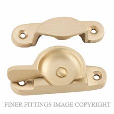 TRADCO 6667 SASH FASTENER CLASSIC L65XW25MM SATIN BRASS