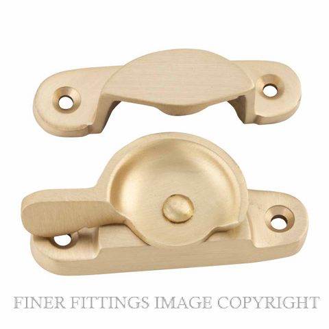 TRADCO 6667 SASH FASTENER CLASSIC L65XW25MM SATIN BRASS