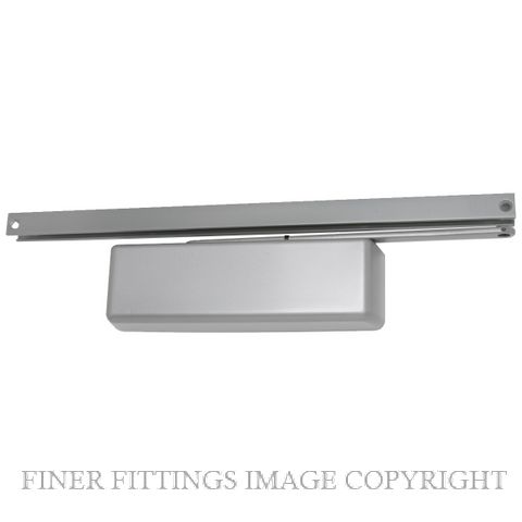 LCN 4041XPT SILVER TRACK ARM CLOSER SILVER GREY