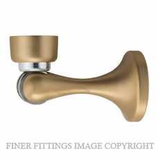 TRADCO 7732 DOOR STOP MAGNETIC SATIN BRASS