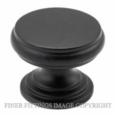 TRADCO 3878 - 3879 CABINET KNOBS MATT BLACK