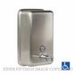 METLAM ML605AS N VERTICAL LIQUID SOAP DISPENSER SATIN STAINLESS