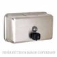 METLAM ML600BS HORIZONTAL LIQUID SOAP DISPENSER WITH BLACK VALVE SATIN STAINLESS