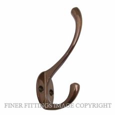 WINDSOR 3024 AB HAT AND COAT HOOK ANTIQUE BRONZE