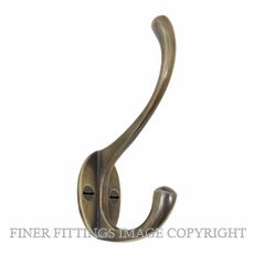 WINDSOR 3024 OR HAT AND COAT HOOK OIL RUBBED BRONZE