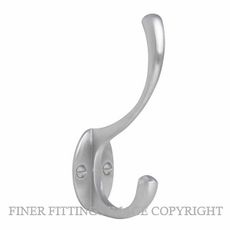 WINDSOR 3024 SC HAT AND COAT HOOK SATIN CHROME