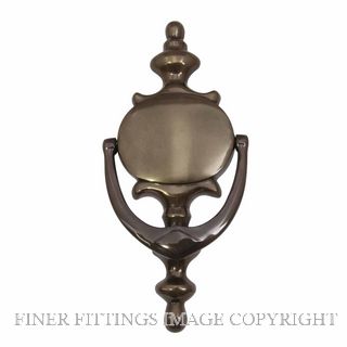 WINDSOR 3034 AB DOOR KNOCKER 210X95MM ANTIQUE BRONZE