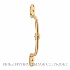 TRADCO 6688 SB OFFSET HANDLE 180MM SATIN BRASS