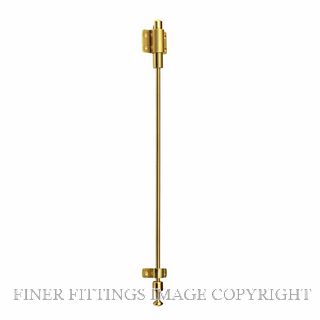 WINDSOR 5361 UB SOLID BRASS SPRING CATCH 300MM UNLACQUERED BRASS