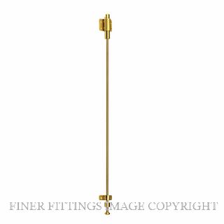 WINDSOR 5362 UB SOLID BRASS SPRING CATCH 450MM UNLACQUERED BRASS