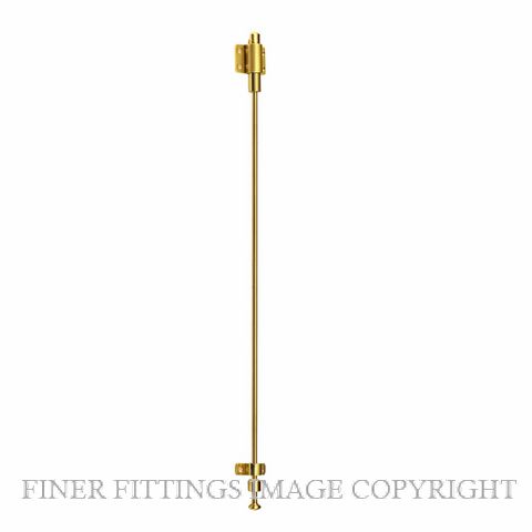 WINDSOR 5362 UB SOLID BRASS SPRING CATCH 450MM UNLACQUERED BRASS