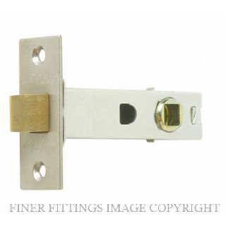 LEGGE 12002 TUBULAR LATCH 7.6MM SPINDLE SATIN STAINLESS