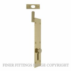 WINDSOR 5271 PB NECKED INWARD REVERSE BOLT 150MM POLISHED BRASS