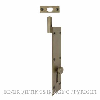 WINDSOR 5271 RB NECKED INWARD REVERSE BOLT 150MM ROMAN BRASS