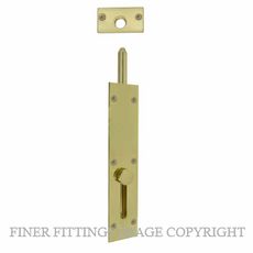 WINDSOR 5225 - 5226 PB REVERSE BARREL BOLT POLISHED BRASS