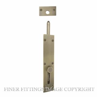 WINDSOR 5225 RB REVERSE BARREL BOLT 150MM ROMAN BRASS