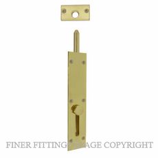 WINDSOR 5225 - 5226 UB REVERSE BARREL BOLT UNLACQUERED BRASS