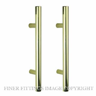 DW1614 600 32PPB 600MM O/A 32MM DIA PER PAIR POLISHED BRASS