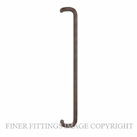 DRAKE & WRIGLEY 1674 19MM OFFSET PULL HANDLES OIL RUBBED BRONZE