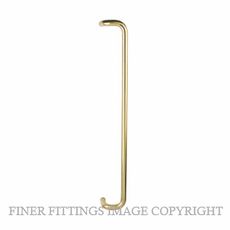 DRAKE & WRIGLEY 1674 19MM OFFSET PULL HANDLES POLISHED BRASS