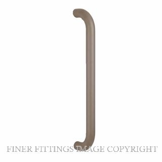 DW1685 400 19SFEB 400MM CENTRES X 19MM DIA SINGLE FRONT FIX ELECTRO BRONZE