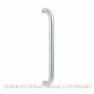 DW1685 400 32SFSS 400MM CENTRES X 32MM DIA SINGLE FRONT FIX SATIN STAINLESS 304