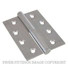 LEGGE 13211 01LH SS LIFT OFF HINGE 100X75MM SATIN STAINLESS