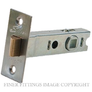 SYLVAN MLS60 MORTICE LATCH 60MM 7.6 X 7.6MM SPINDLE SATIN NICKEL