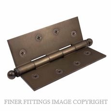 WINDSOR 5900 MAB HINGE BRASS LOOSE PIN BALL TIP 102X76 MATT ANTIQUE BRONZE