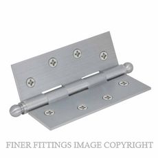 WINDSOR 5900 SC HINGE BRASS LOOSE PIN BALL TIP 102X76 SATIN CHROME