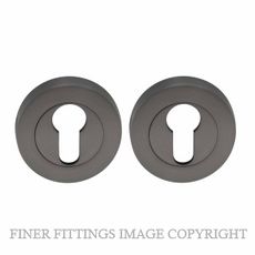 WINDSOR 9035 GN ROUND EURO ESCUTCHEON (PAIR) GRAPHITE NICKEL