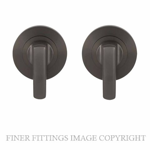 WINDSOR 9076 GN MINI TURN SET - 54MM ROUND ROSE GRAPHITE NICKEL