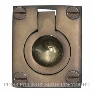 WINDSOR 5154 NB FLUSH RING 50 X 37MM NATURAL BRONZE