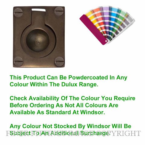 WINDSOR 5154 PC FLUSH RINGS POWDERCOAT