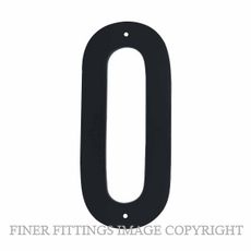 ELEMENTS 5254 150MM NUMERALS MATT BLACK