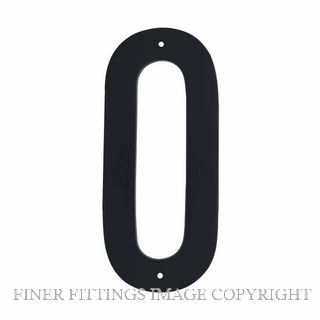 ELEMENTS 5254 150MM NUMERALS MATT BLACK