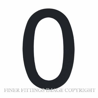 ELEMENTS 5367 76MM NUMERALS MATT BLACK