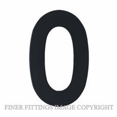 ELEMENTS 5369 150MM NUMERALS MATT BLACK