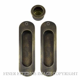 WINDSOR 8079 OR SLIDING DOOR FLUSH KIT OIL RUBBED BRONZE