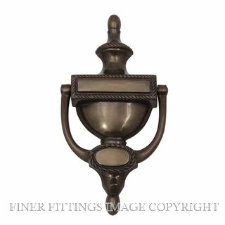 WINDSOR BRASS 4016 GEORGIAN DOOR KNOCKER