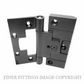 FFHD1122 HINGE - FLETCHER ADJUSTABLE TIMBER DOOR BLACK