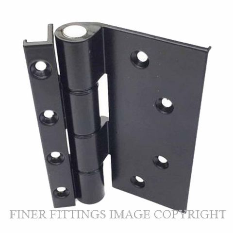 FFHD1369 HINGE - FAIRVIEW OPEN IN TIMBER DOOR HINGE 16MM BLACK